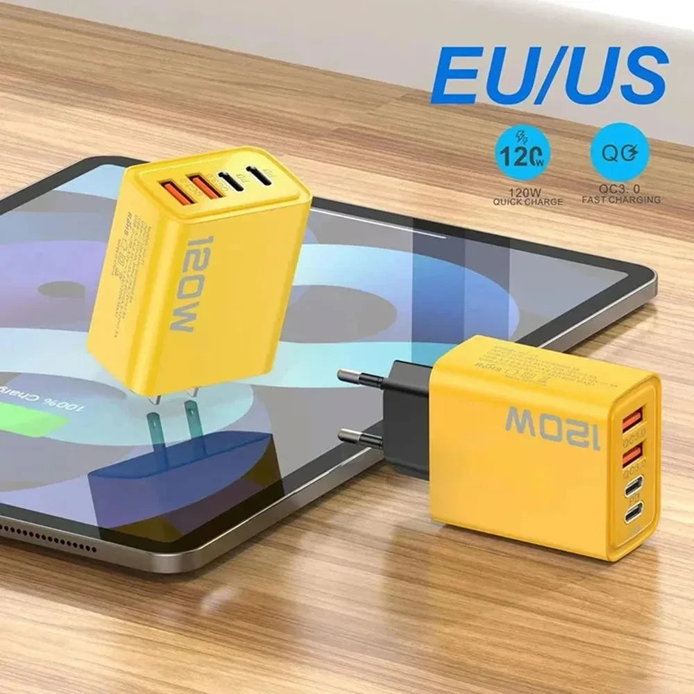 4-Port USB-C PD Charger