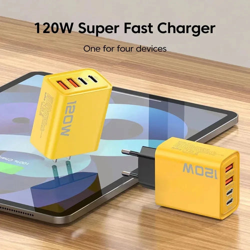 4-Port USB-C PD Charger