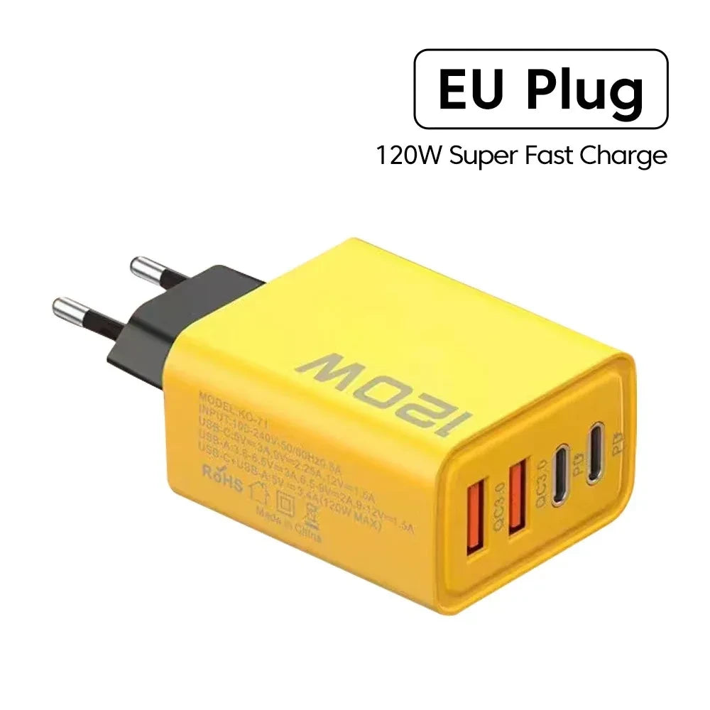 4-Port USB-C PD Charger